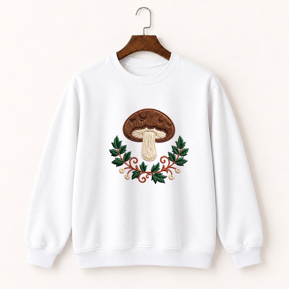 Shiitake Mushroom Crewneck Sweatshirt 5