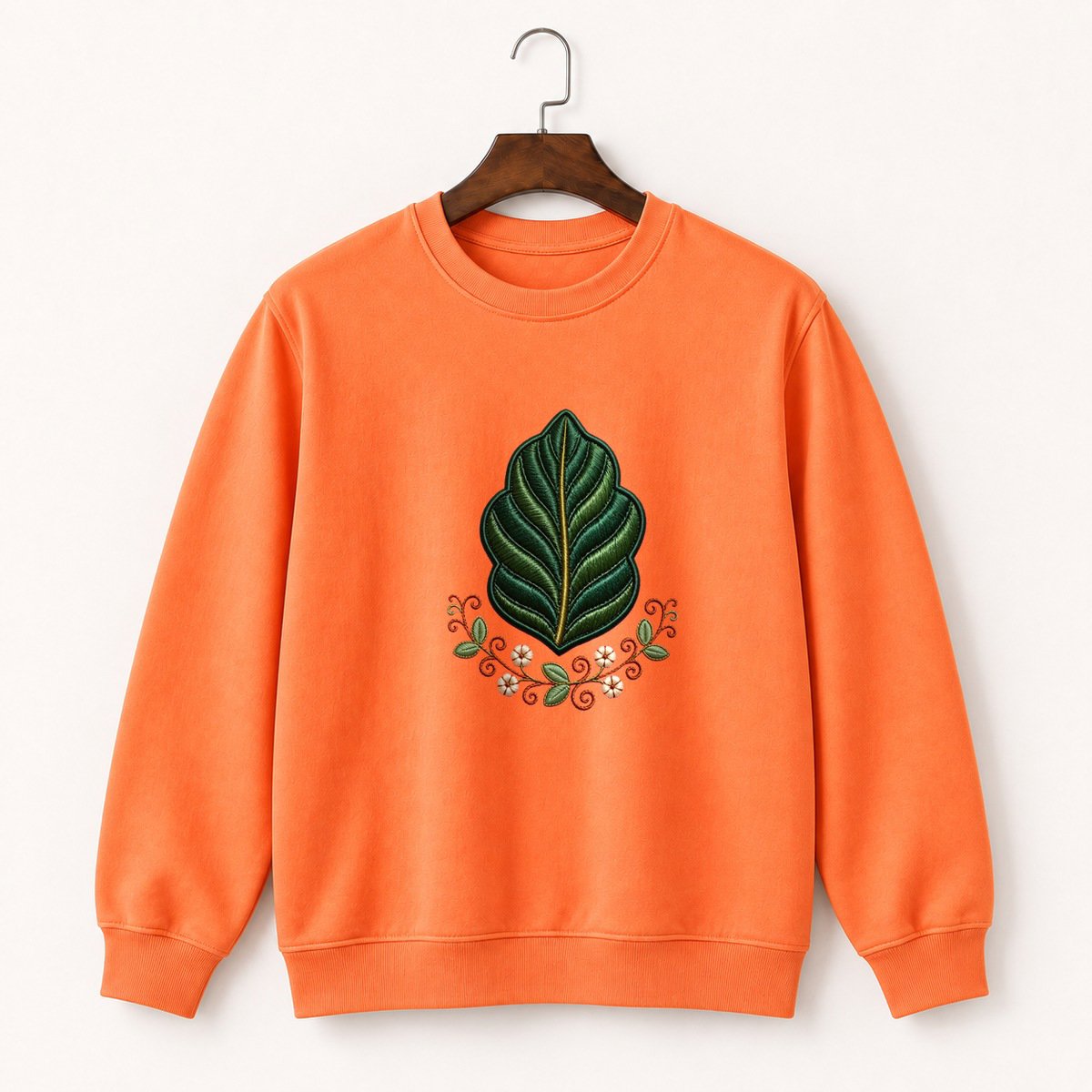 Magnolia Leaf Crewneck Sweatshirt 3