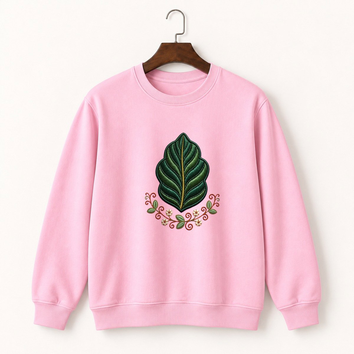 Magnolia Leaf Crewneck Sweatshirt 4