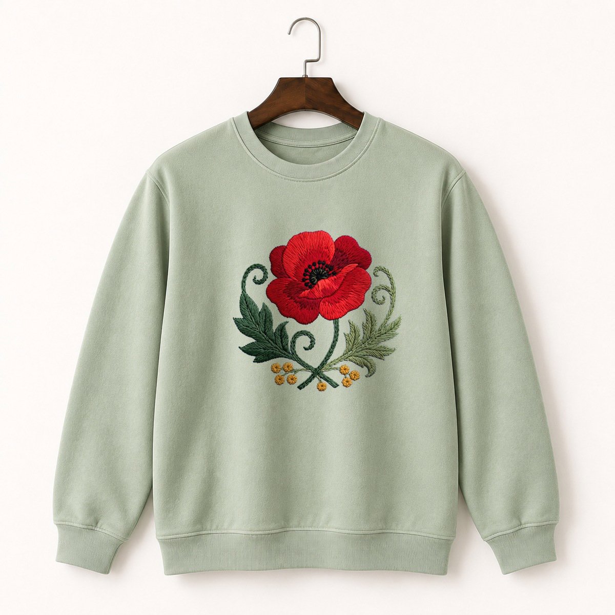 Poppy Crewneck Sweatshirt 2