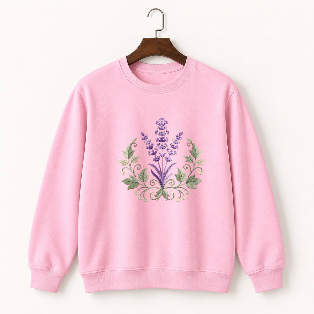 Lavender Crewneck Sweatshirt 4