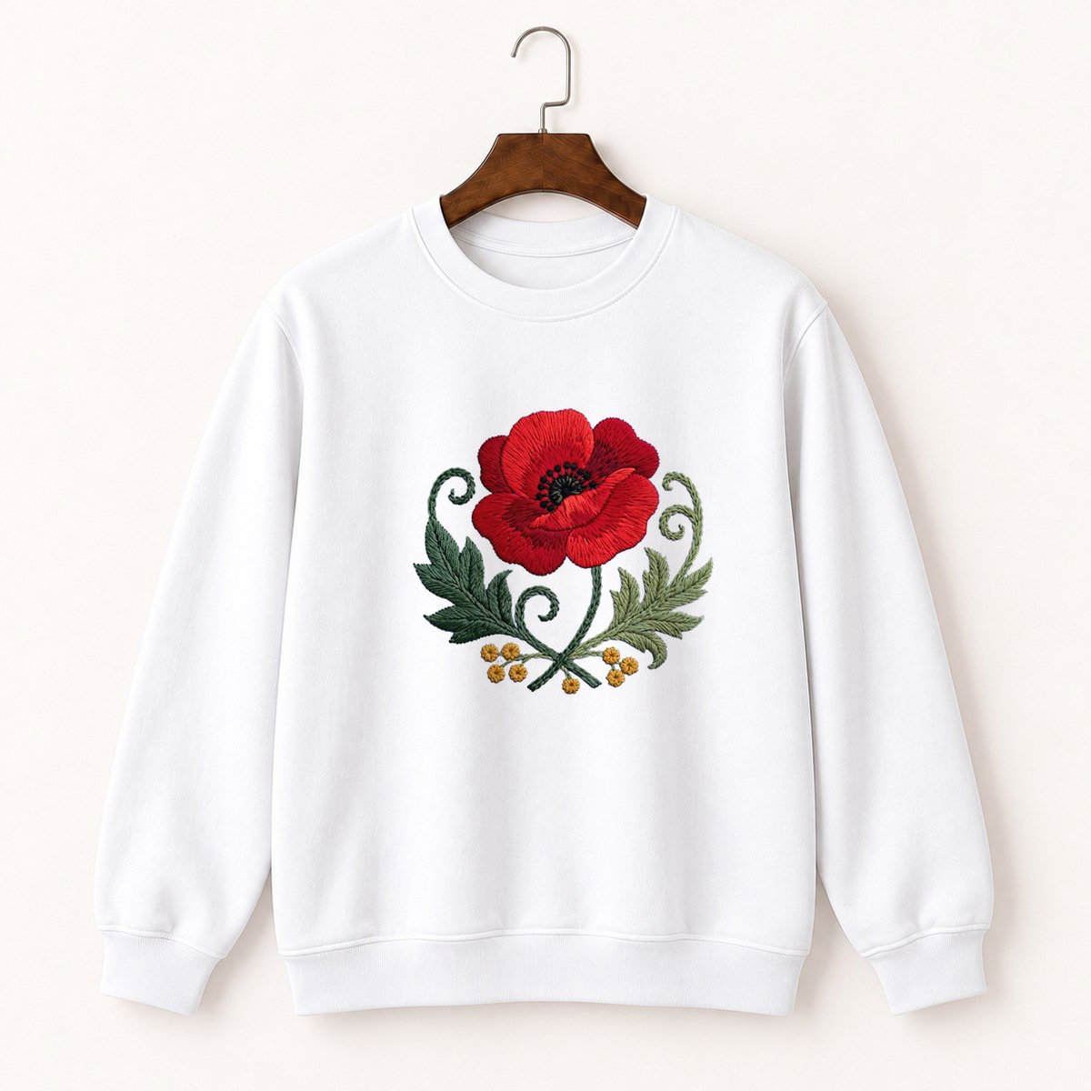 Poppy Crewneck Sweatshirt 5