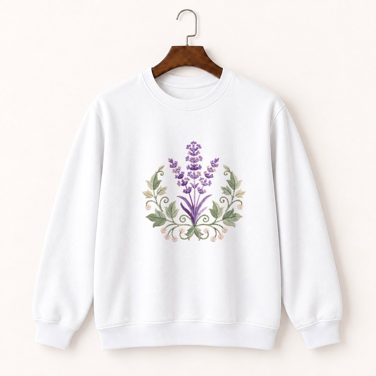 Lavender Crewneck Sweatshirt 5