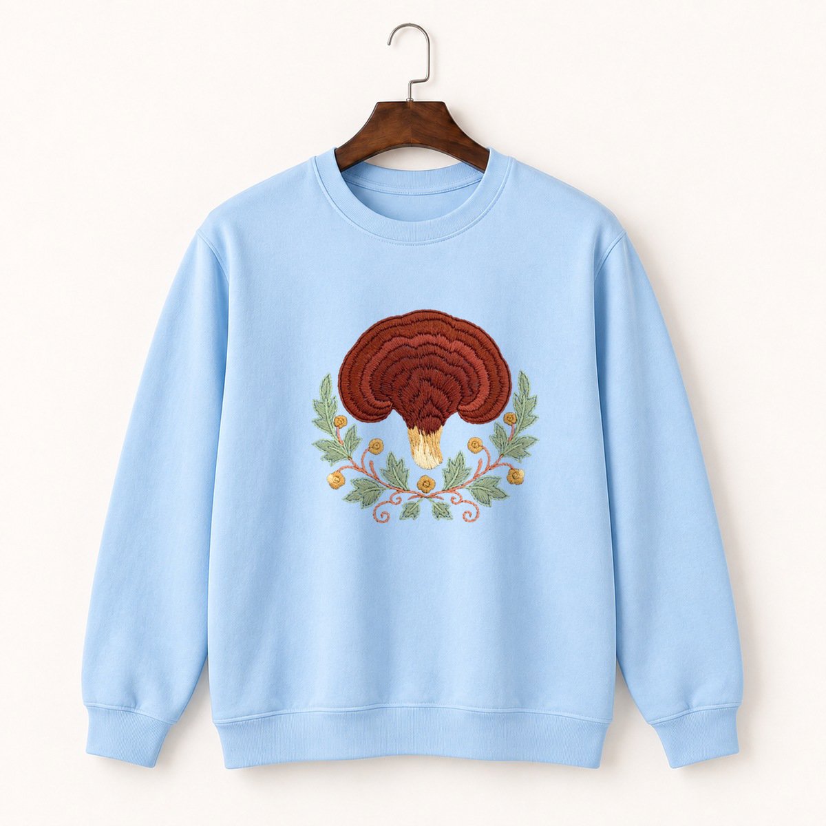 Reishi Mushroom Crewneck Sweatshirt 1