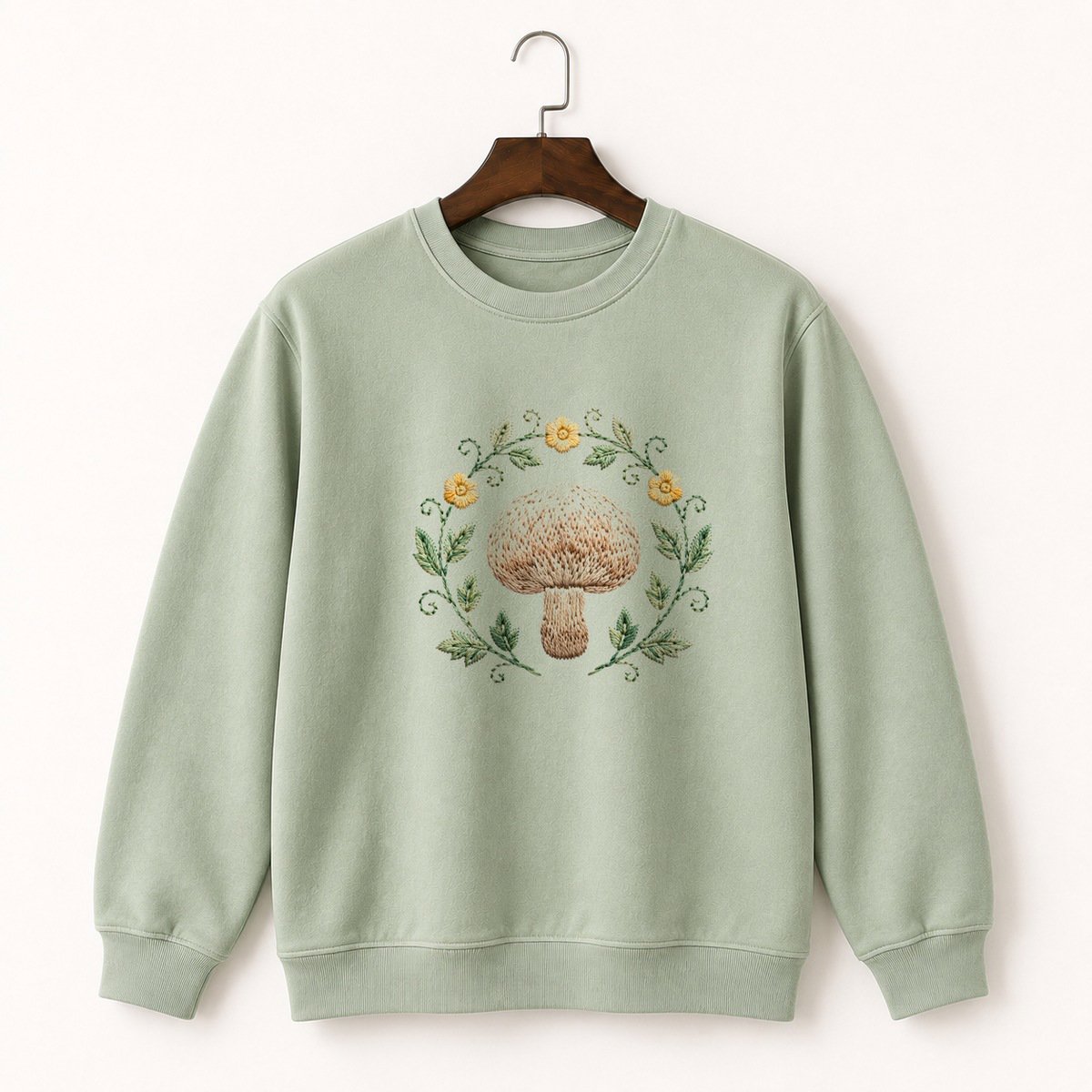 Puffball Mushroom Crewneck Sweatshirt 2