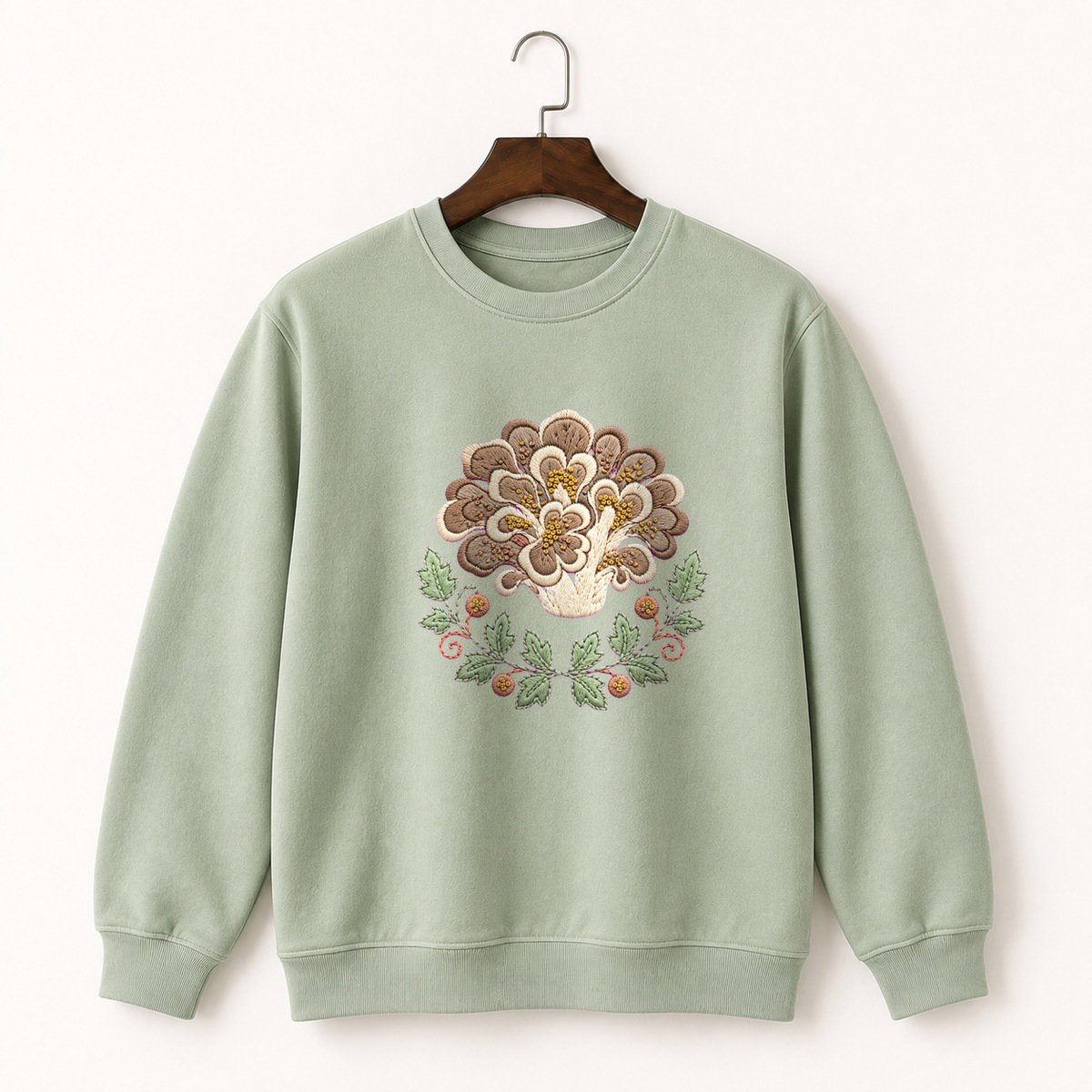 Maitake Mushroom Crewneck Sweatshirt 2