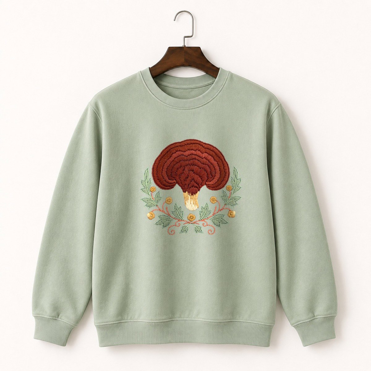 Reishi Mushroom Crewneck Sweatshirt 2