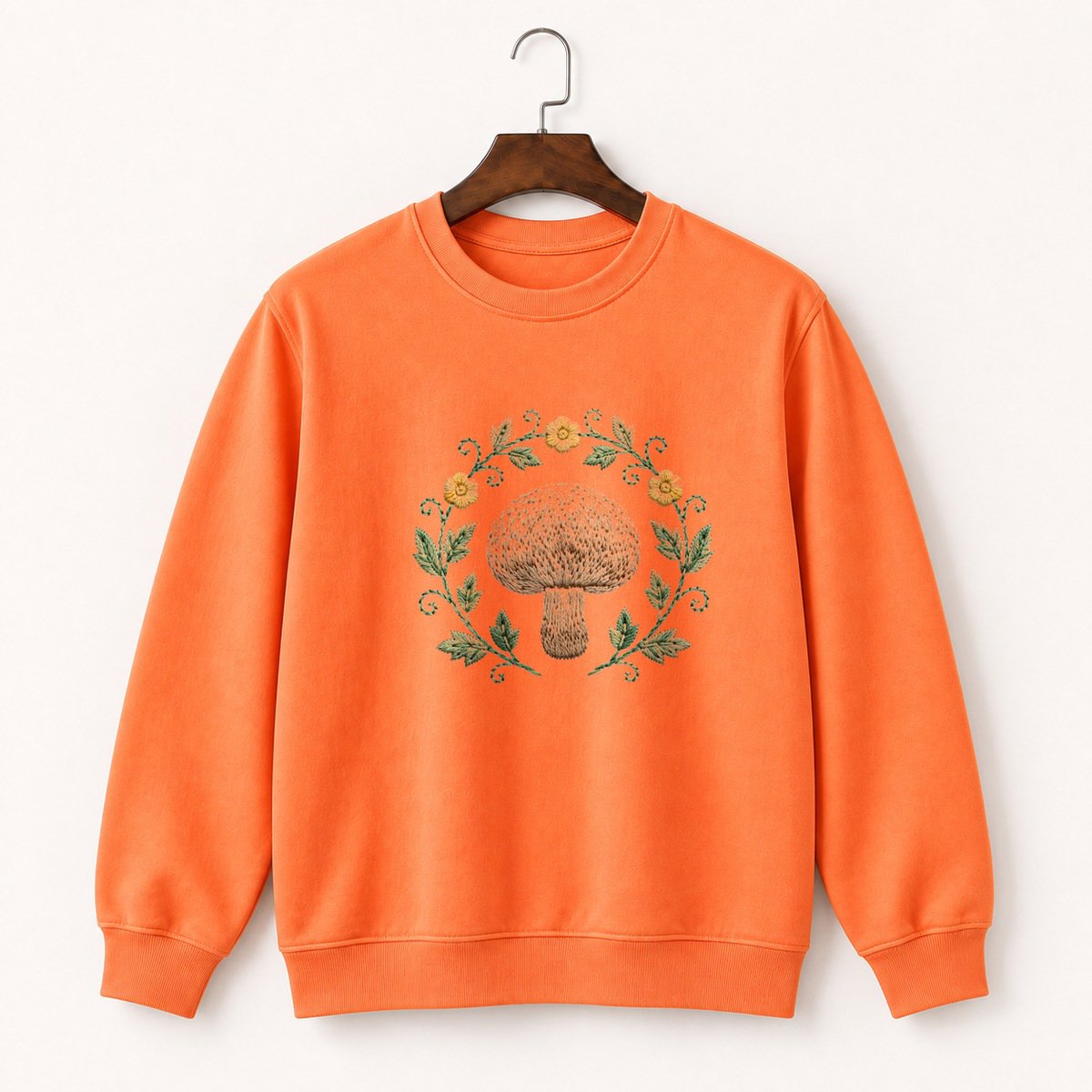 Puffball Mushroom Crewneck Sweatshirt 3
