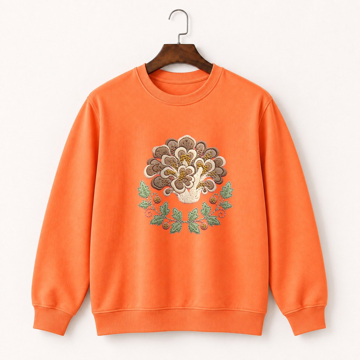 Maitake Mushroom Crewneck Sweatshirt 3