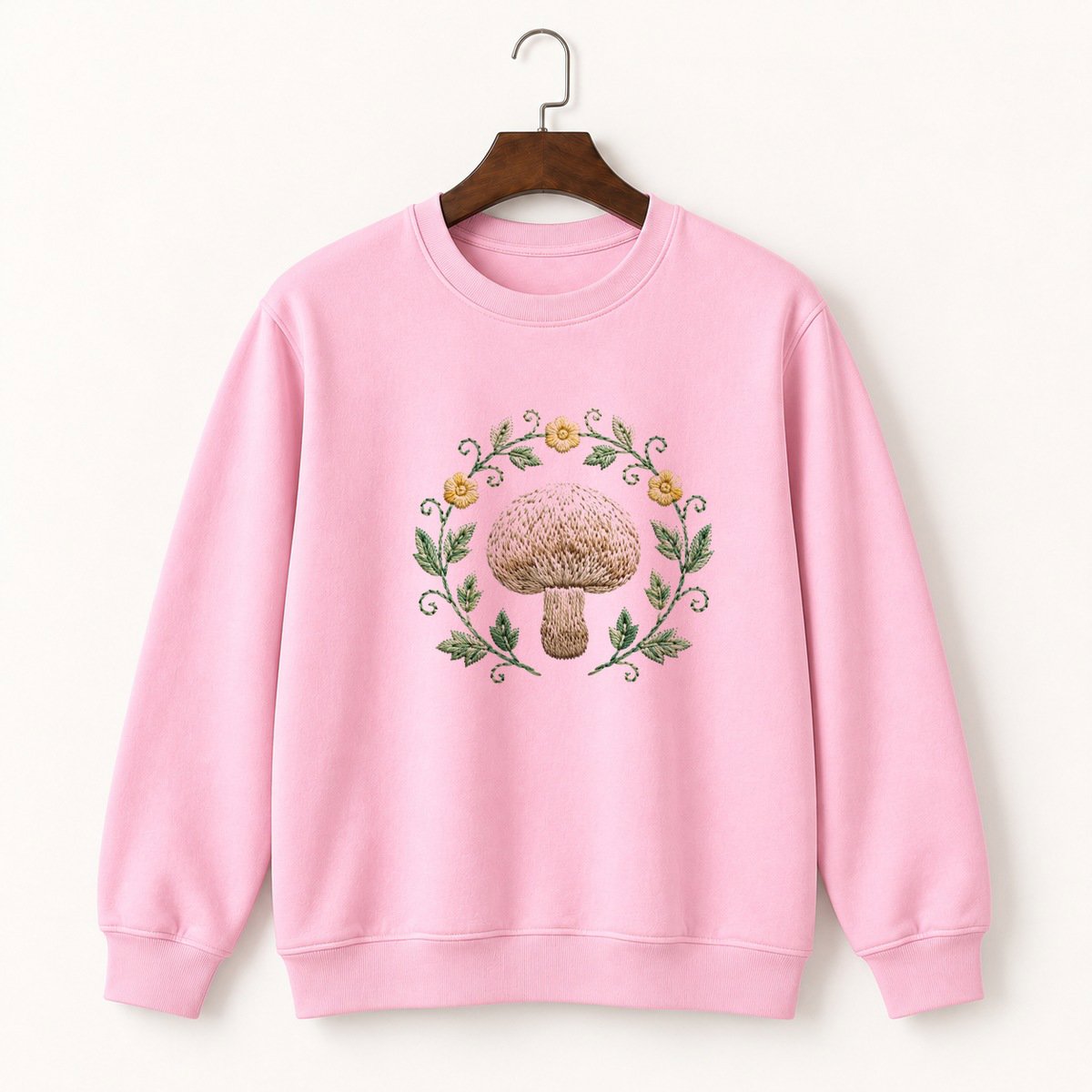 Puffball Mushroom Crewneck Sweatshirt 4