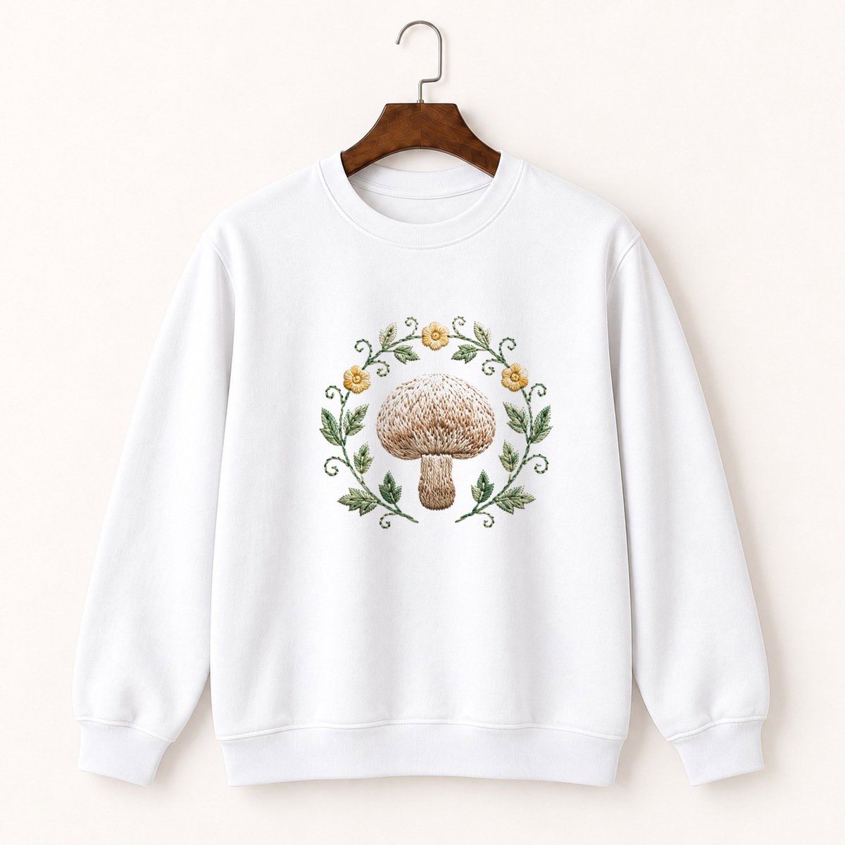 Puffball Mushroom Crewneck Sweatshirt 5