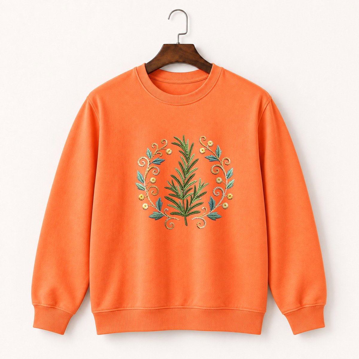 Rosemary Sprig Crewneck Sweatshirt 3