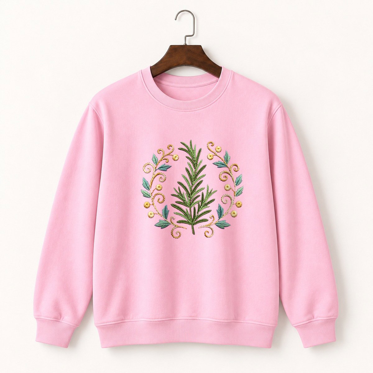 Rosemary Sprig Crewneck Sweatshirt 4
