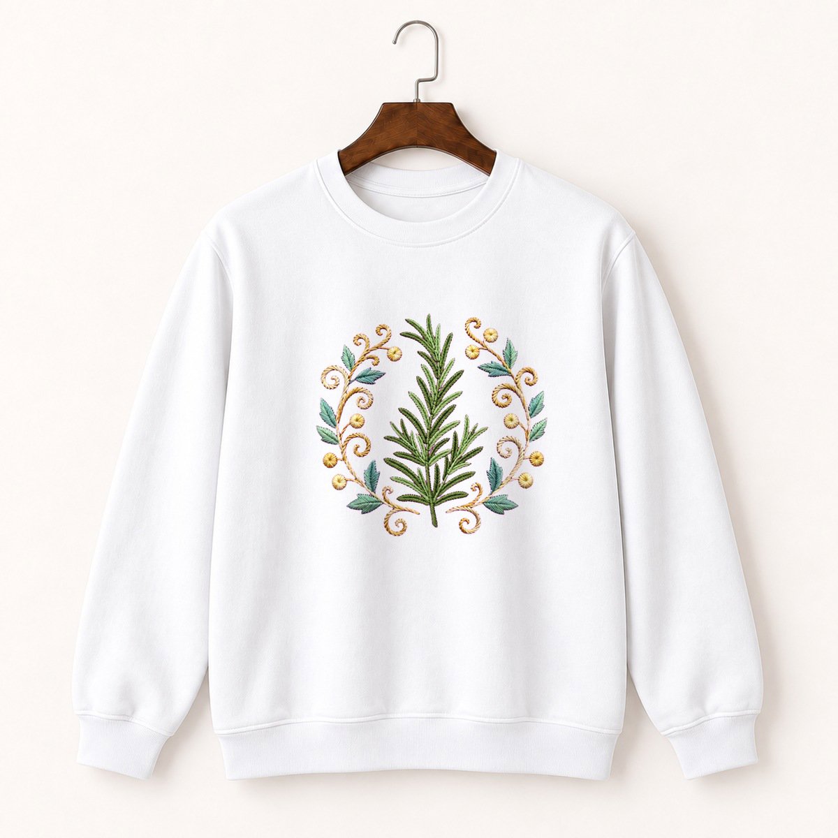 Rosemary Sprig Crewneck Sweatshirt 5
