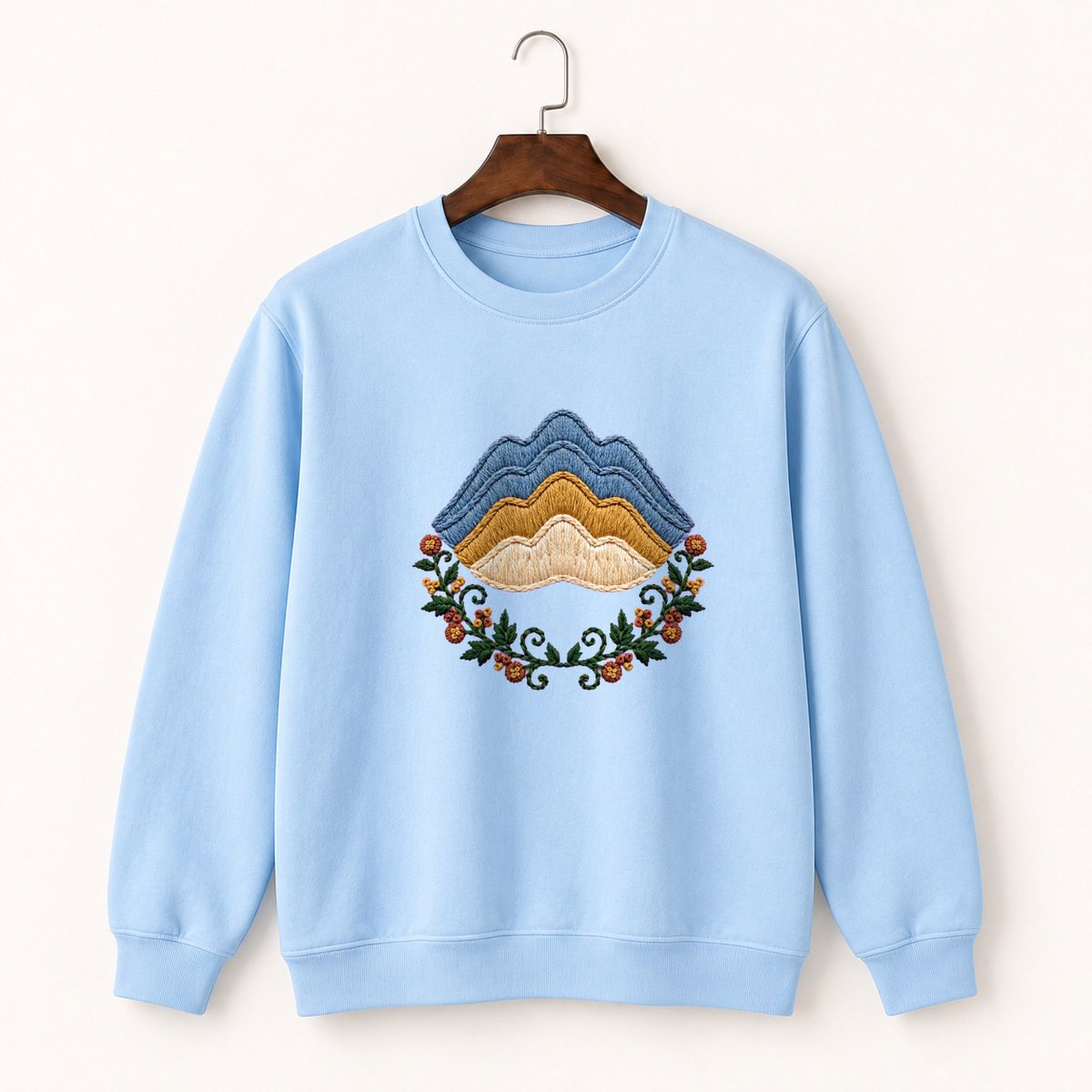 Appalachian Mountains Crewneck Sweatshirt 1