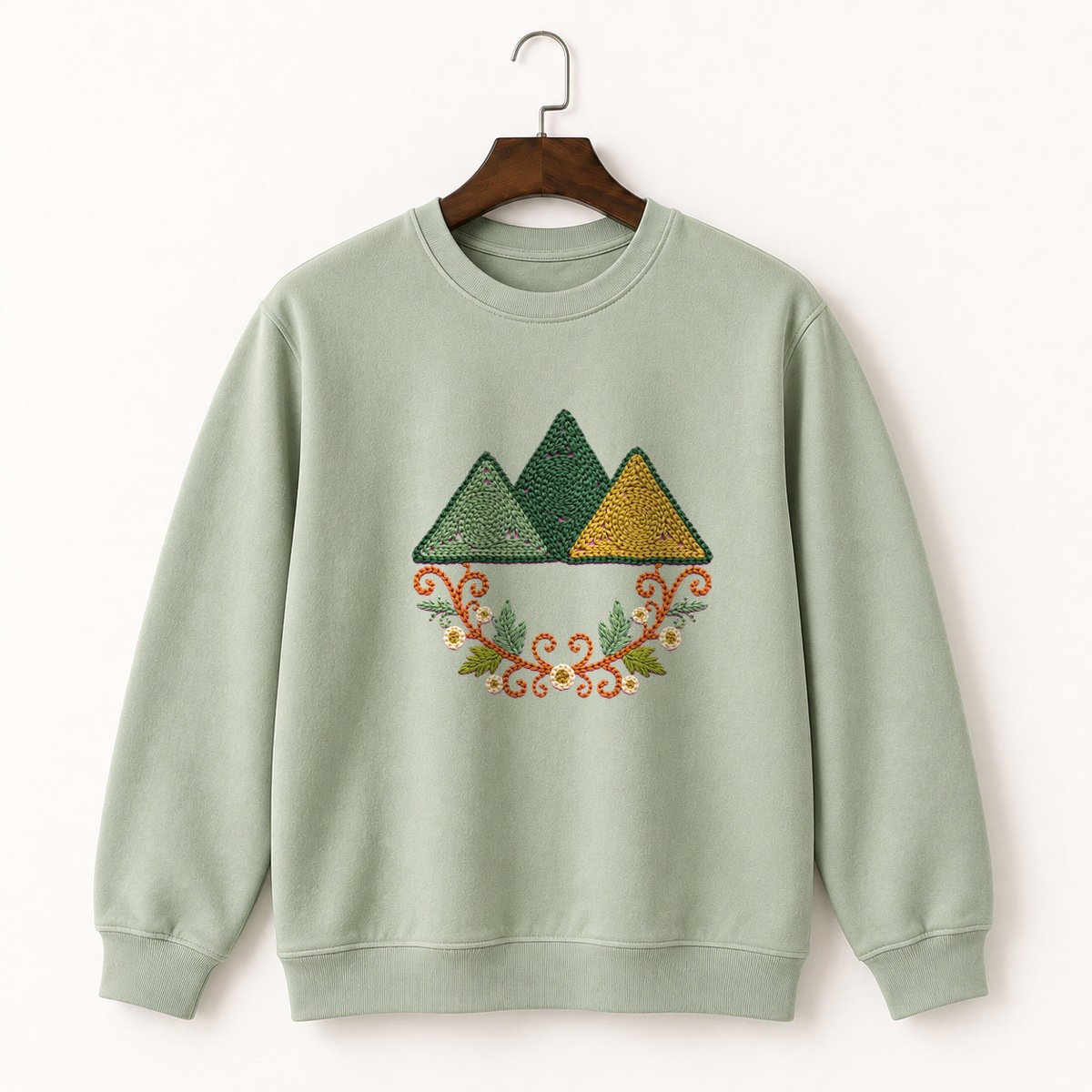 Adirondack Mountains Crewneck Sweatshirt 2