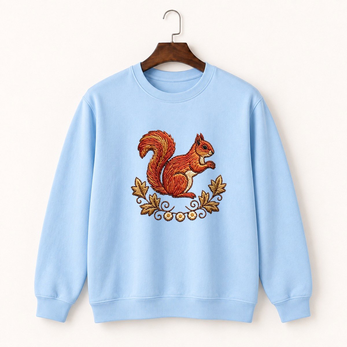 Red Squirrel Crewneck Sweatshirt 1