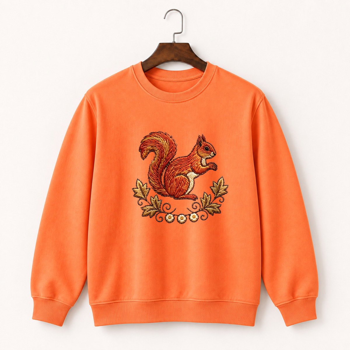 Red Squirrel Crewneck Sweatshirt 3