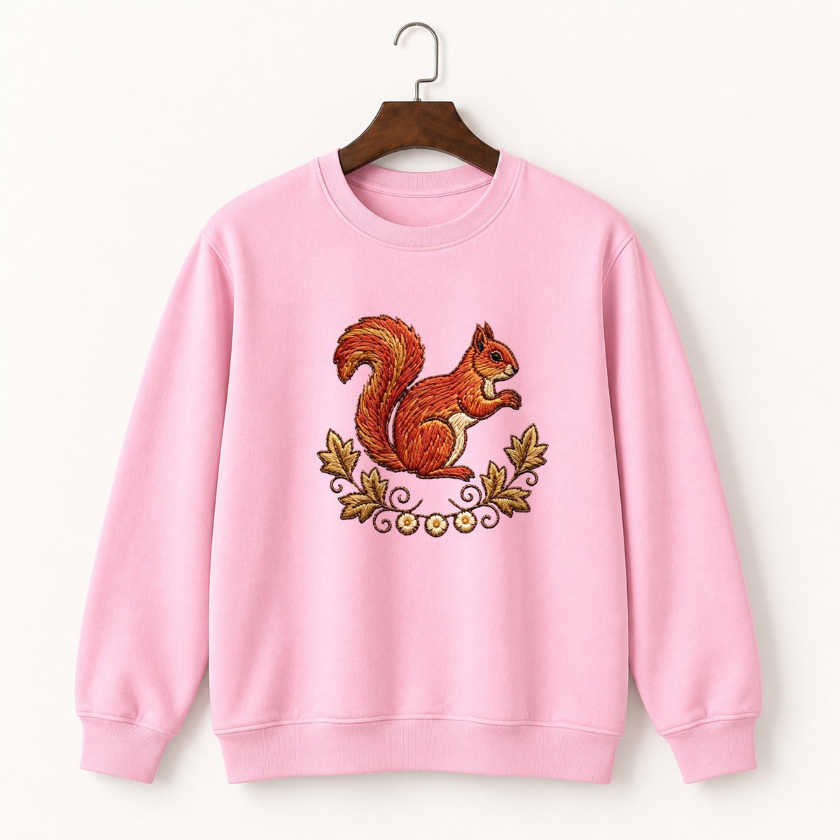Red Squirrel Crewneck Sweatshirt 4