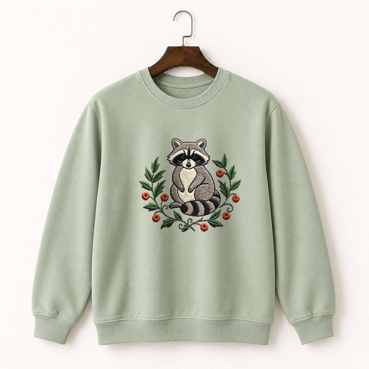 Raccoon Crewneck Sweatshirt 2