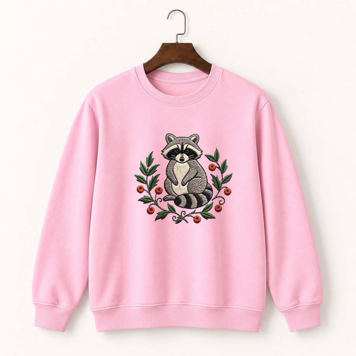 Raccoon Crewneck Sweatshirt 4