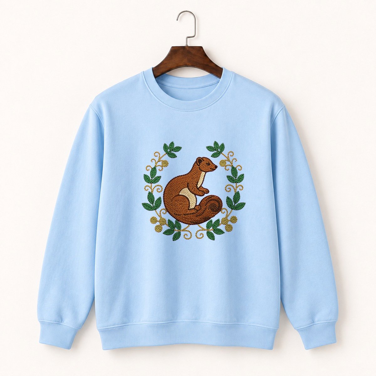 Pine Marten Crewneck Sweatshirt 1