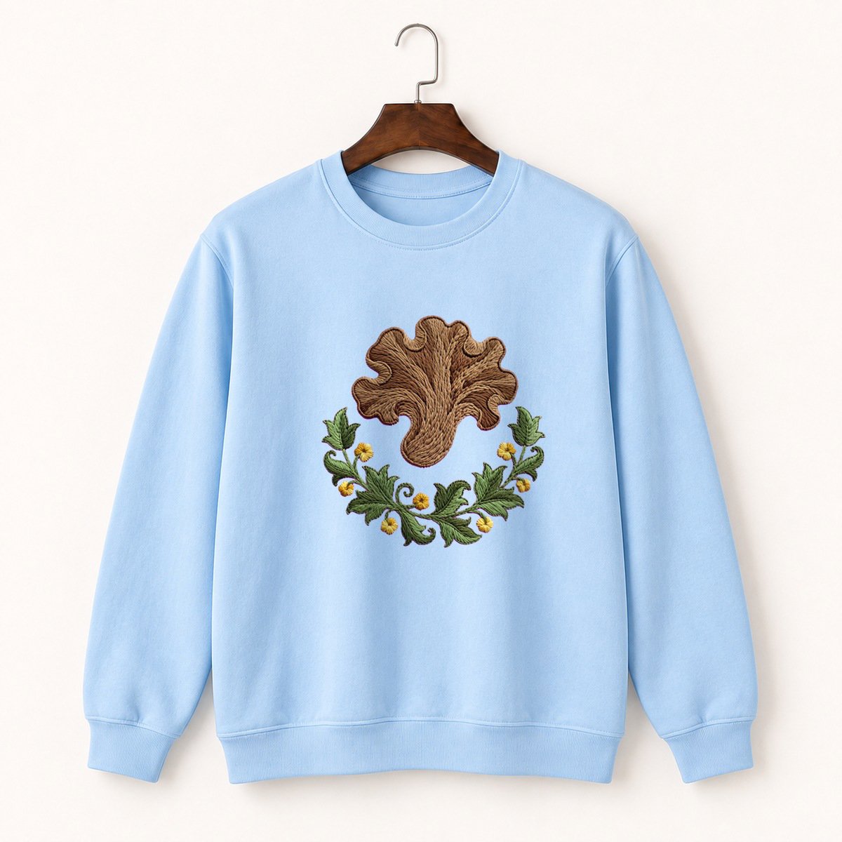 Wood Ear Mushroom Crewneck Sweatshirt 1