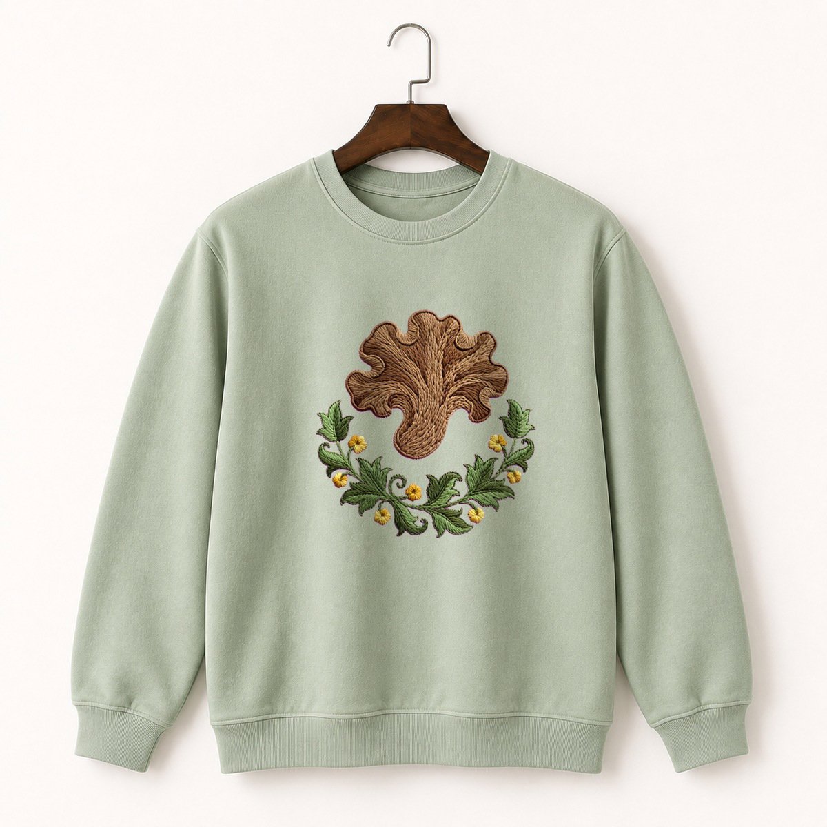 Wood Ear Mushroom Crewneck Sweatshirt 2