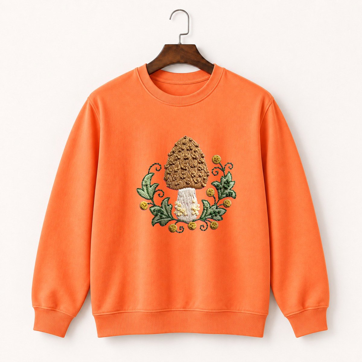 Shaggy Mane Mushroom Crewneck Sweatshirt 3