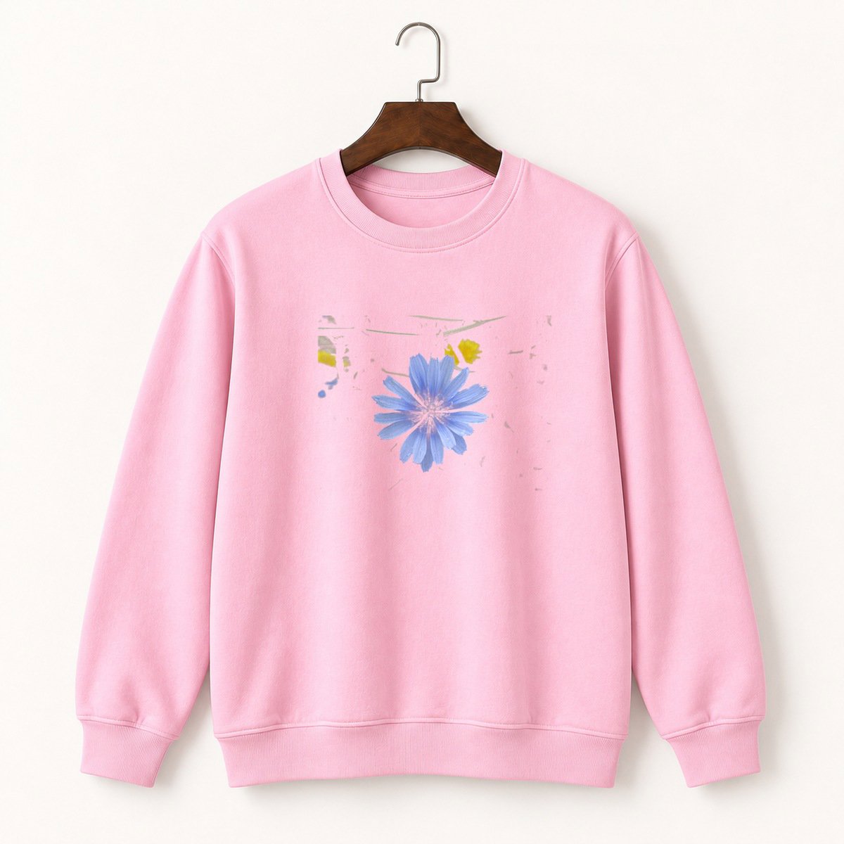 Chicory Flower Crewneck Sweatshirt 4