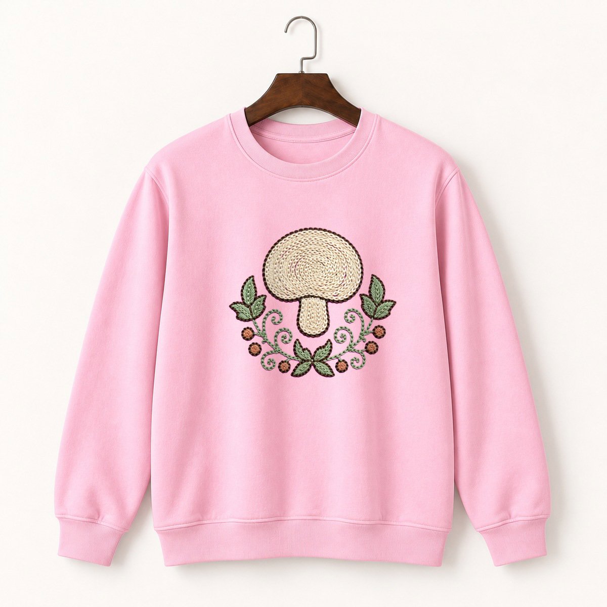 Puffball Mushroom Crewneck Sweatshirt 4