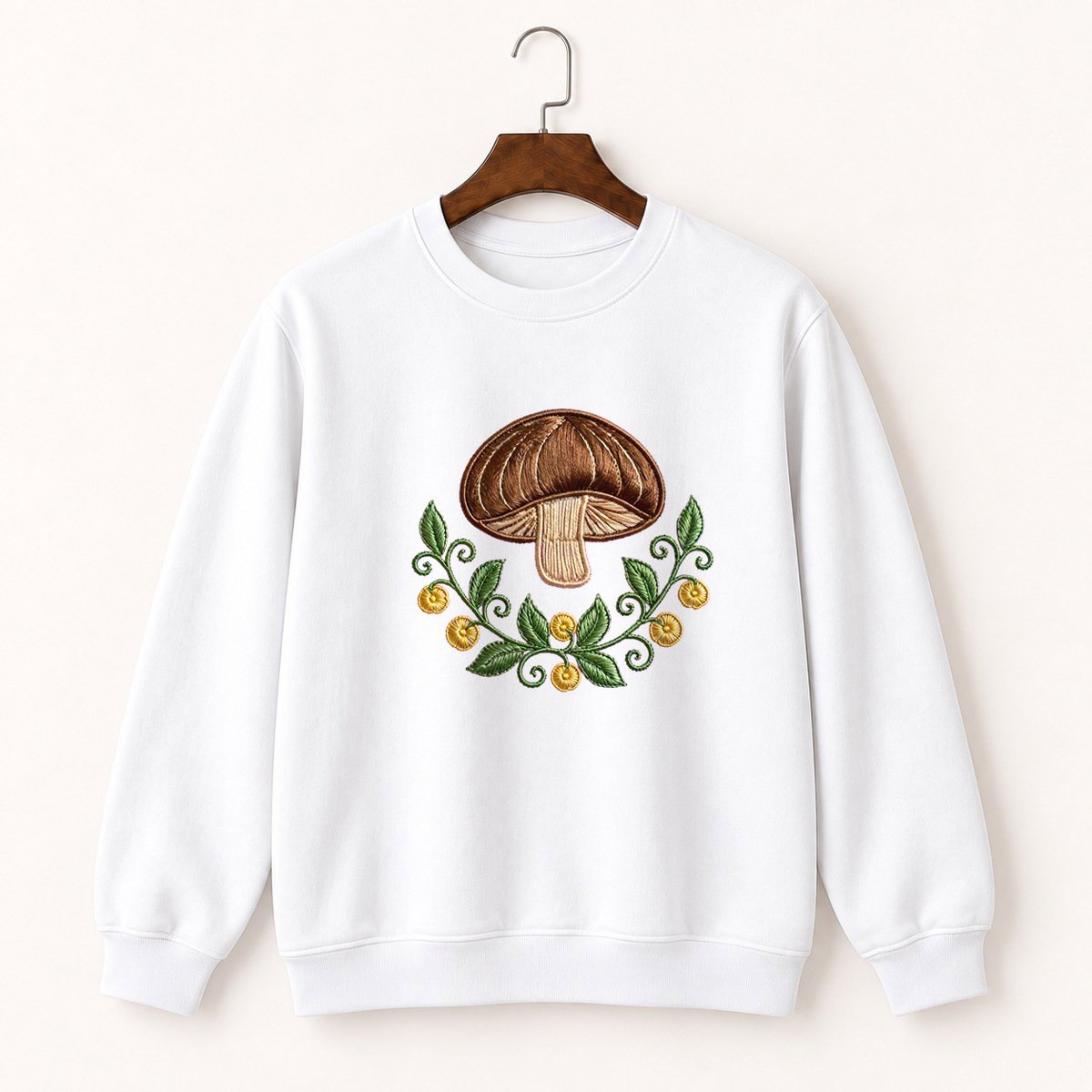 Shiitake Mushroom Crewneck Sweatshirt 5