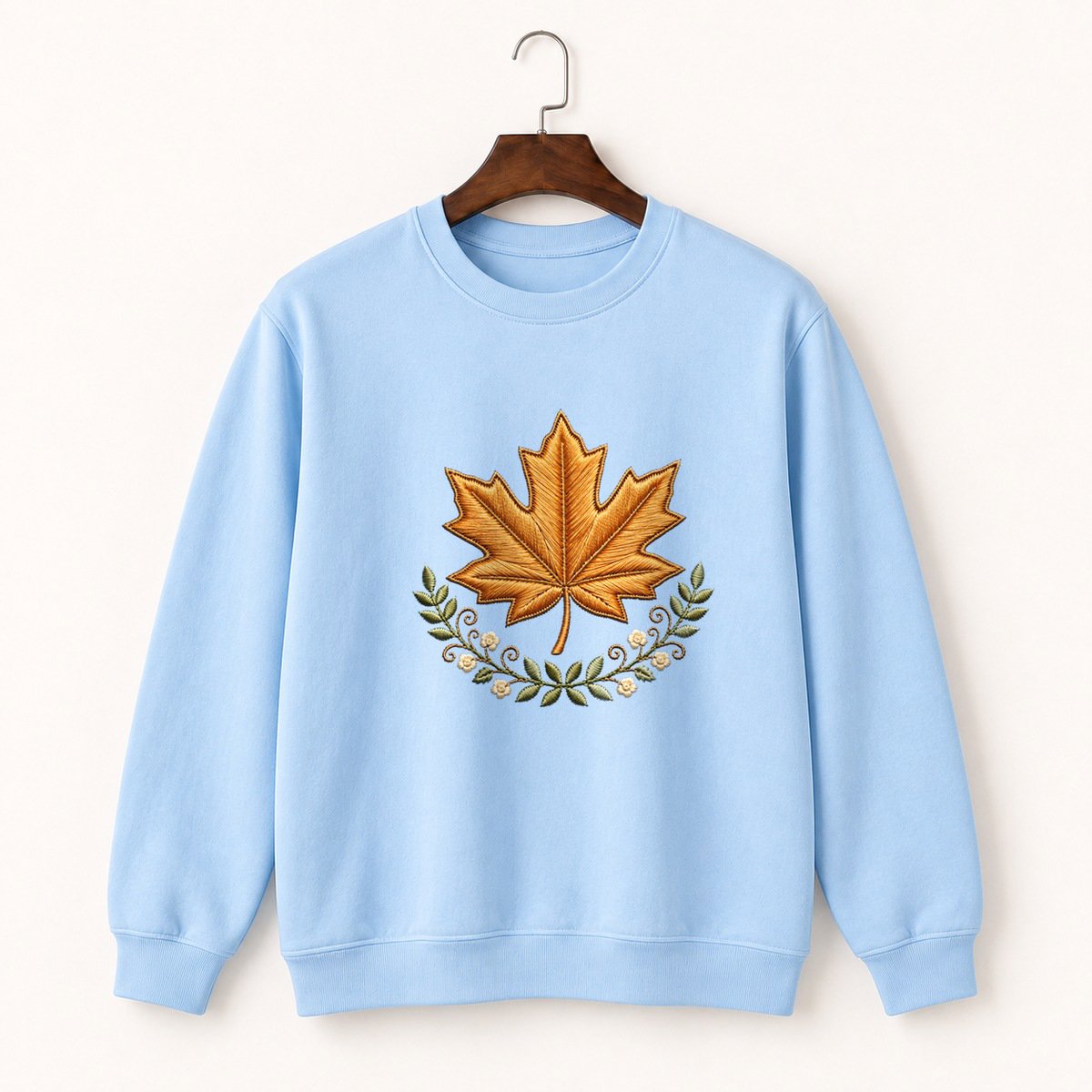 Maple Leaf Crewneck Sweatshirt 1