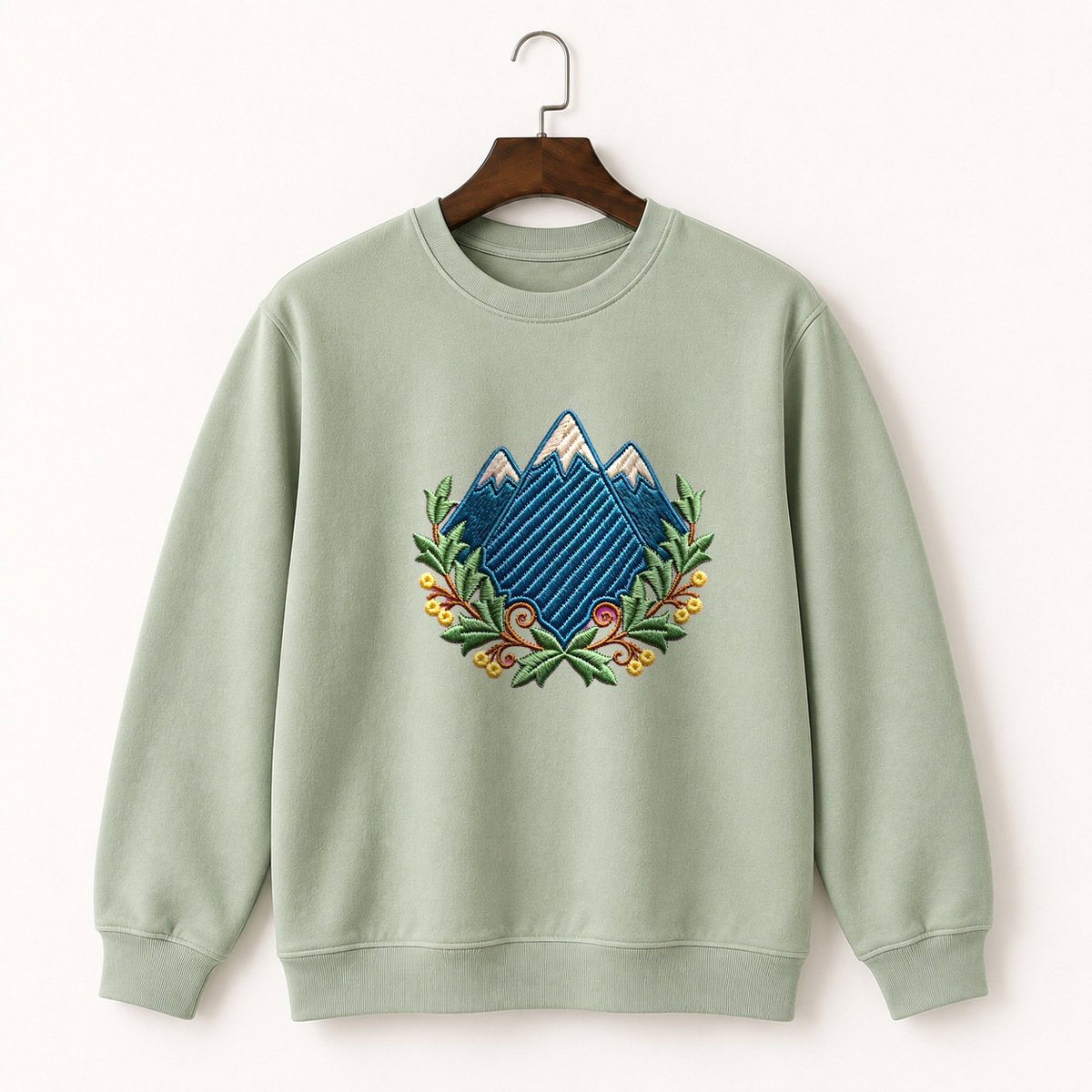 Andes Mountains Crewneck Sweatshirt 2