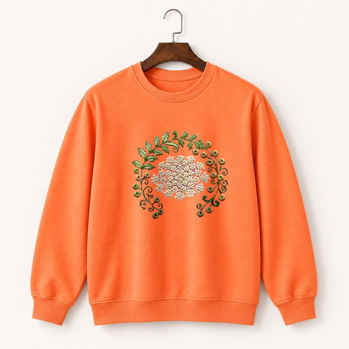Queen Anne's Lace Crewneck Sweatshirt 3