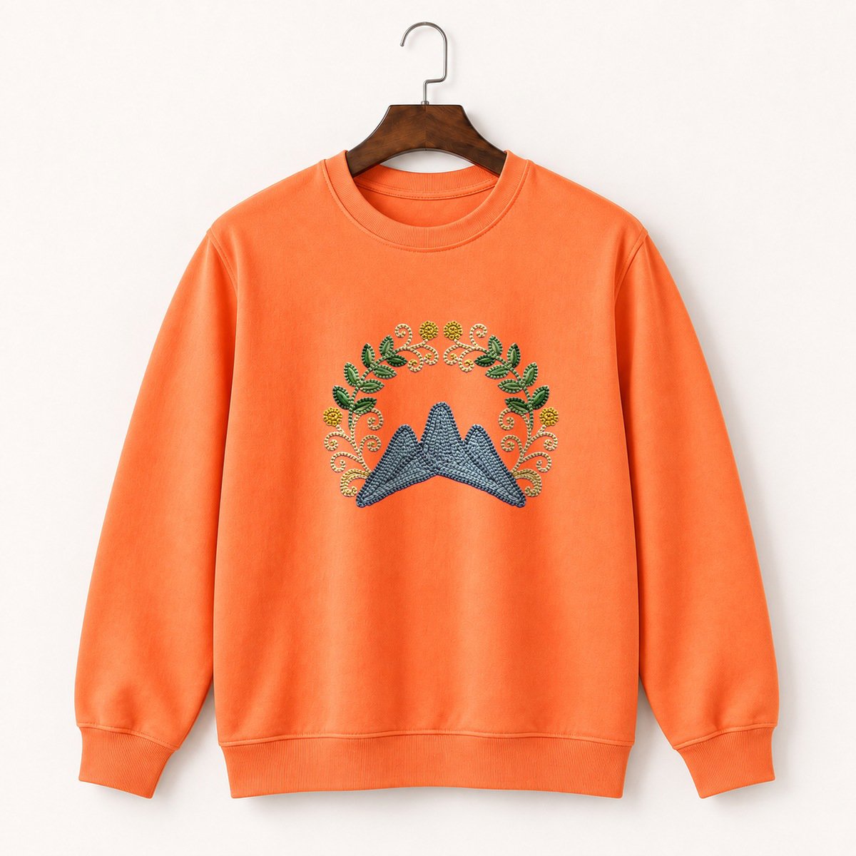 Teton Mountains Crewneck Sweatshirt 3