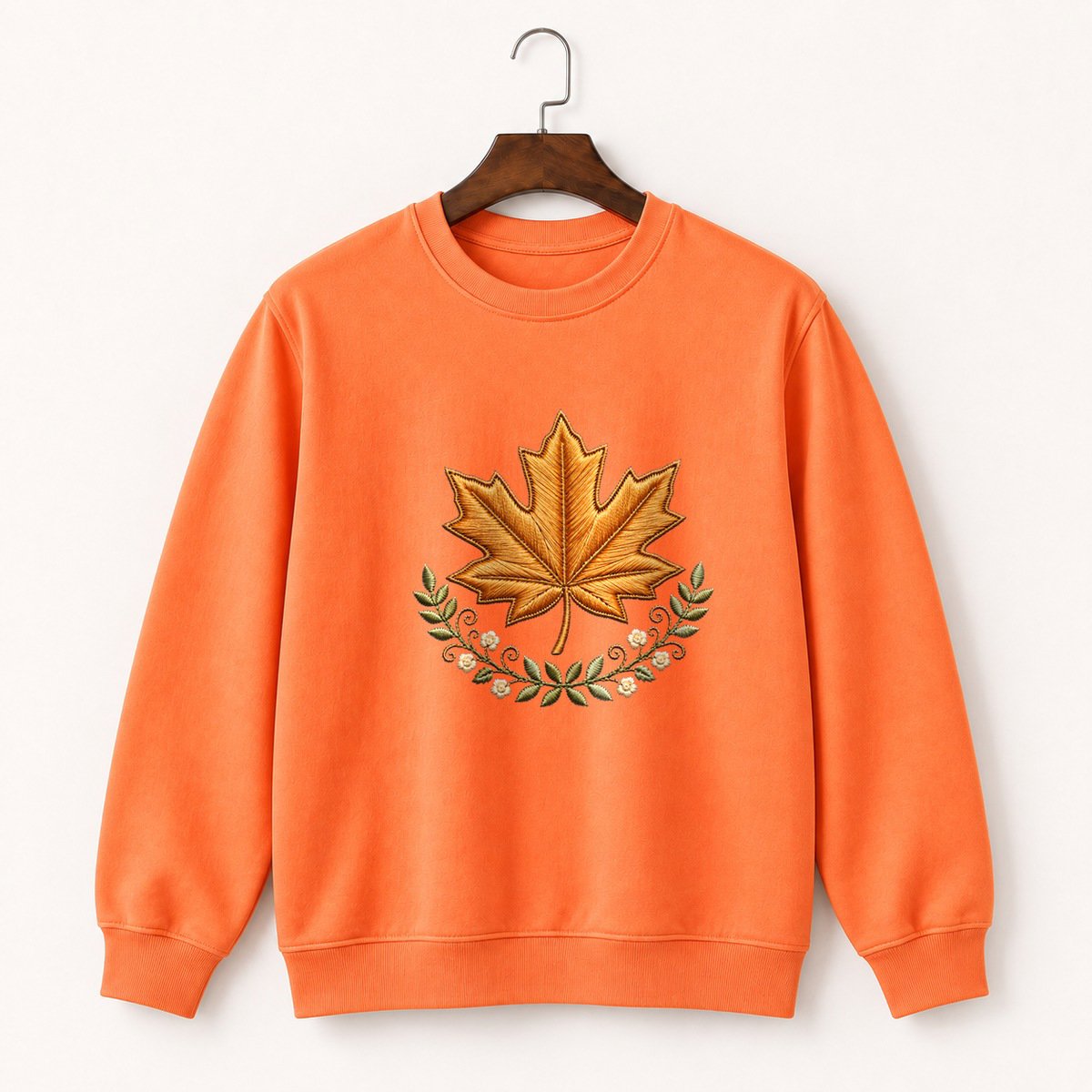 Maple Leaf Crewneck Sweatshirt 3