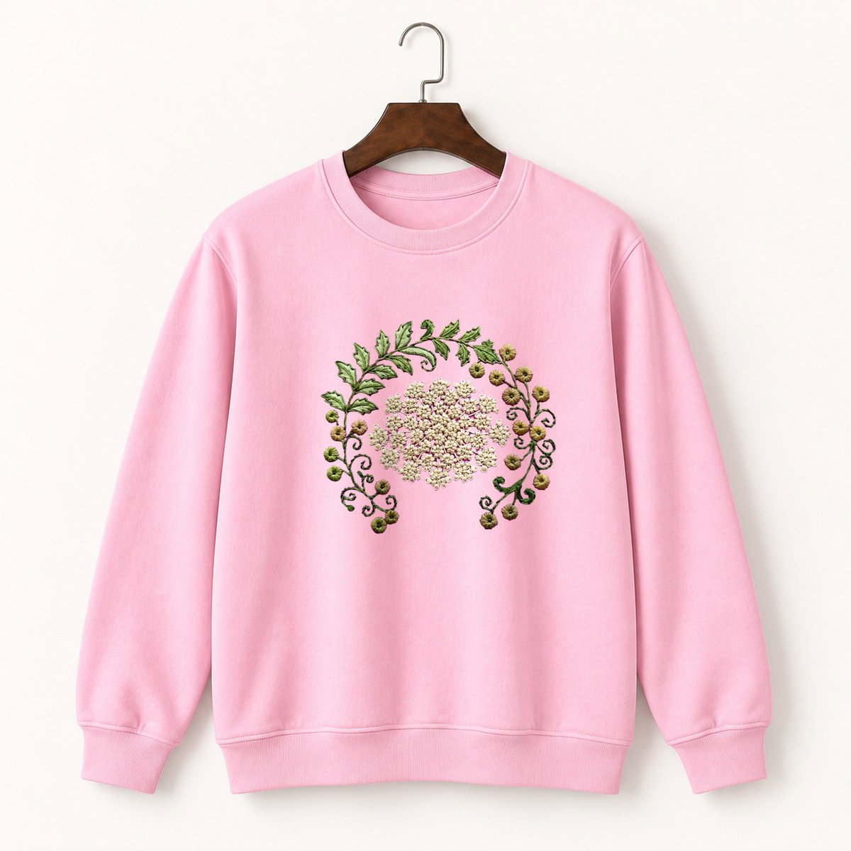 Queen Anne's Lace Crewneck Sweatshirt 4