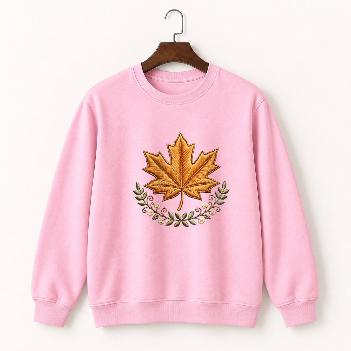 Maple Leaf Crewneck Sweatshirt 4