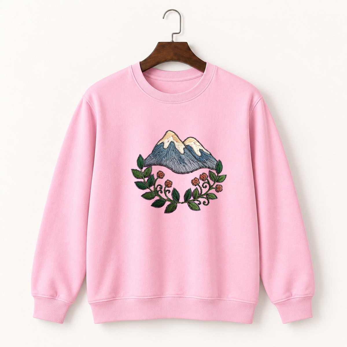 Cascade Mountains Crewneck Sweatshirt 4