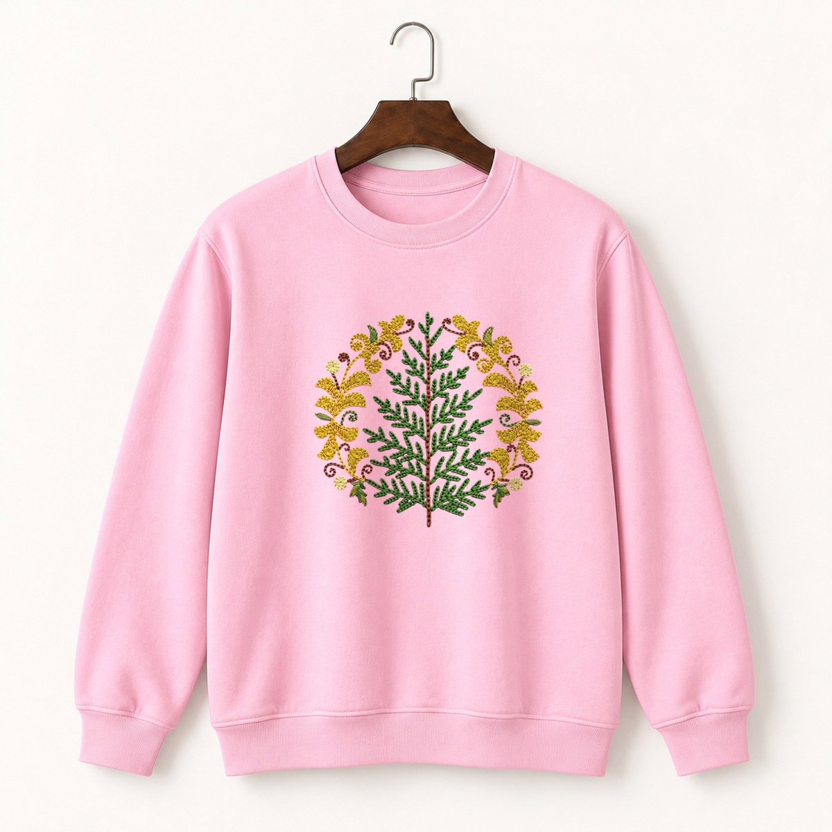 Cedar Branch Crewneck Sweatshirt 4