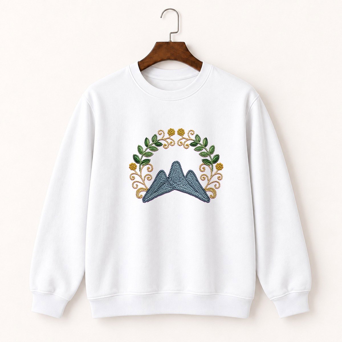 Teton Mountains Crewneck Sweatshirt 5