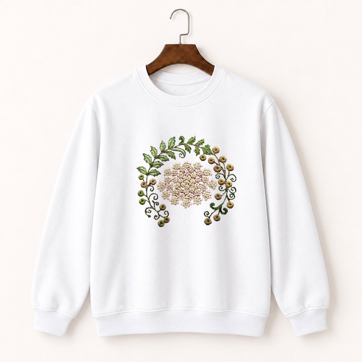 Queen Anne's Lace Crewneck Sweatshirt 5