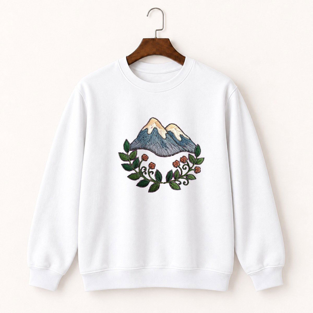 Cascade Mountains Crewneck Sweatshirt 5