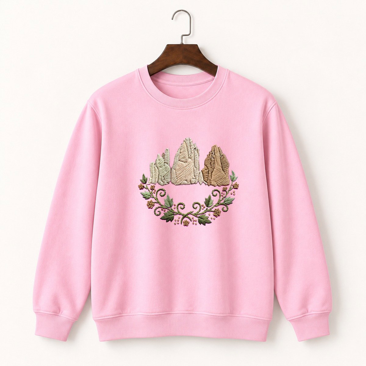 Dolomite Mountains Crewneck Sweatshirt 4
