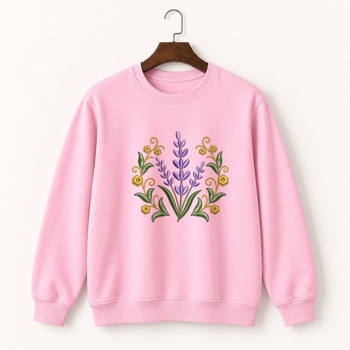 Lavender Crewneck Sweatshirt 4