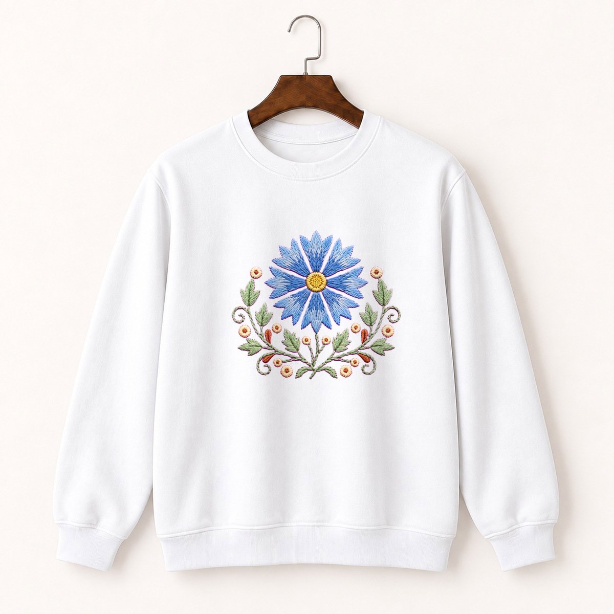 Cornflower Crewneck Sweatshirt 5