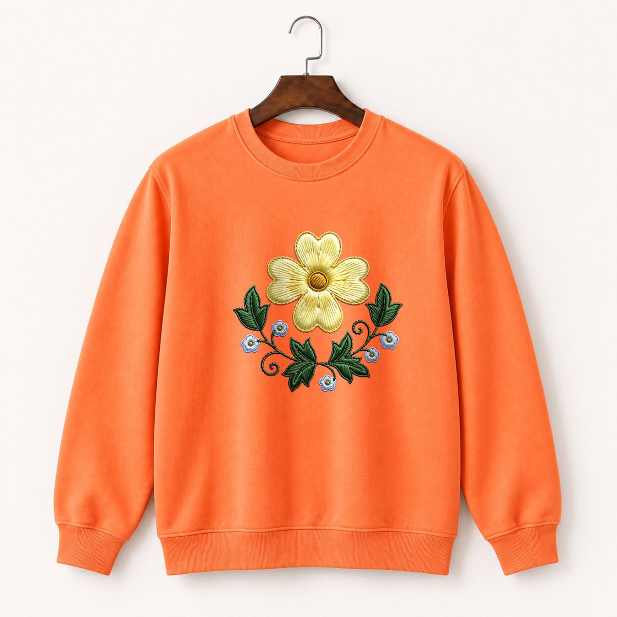 Primrose Flower Crewneck Sweatshirt 3