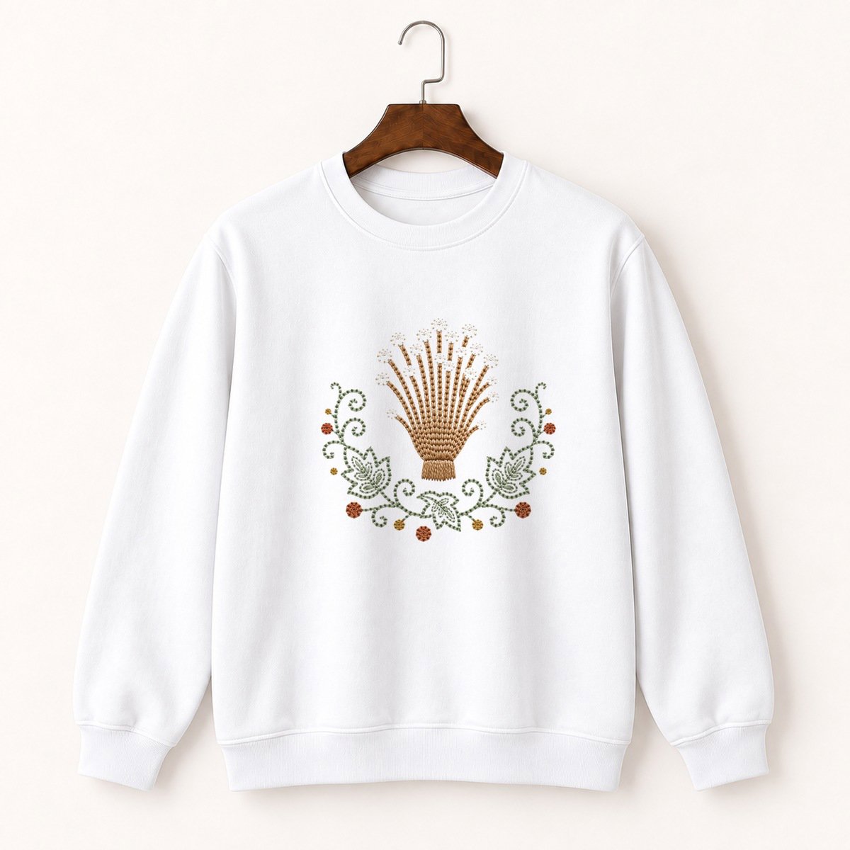 Enoki Mushroom Crewneck Sweatshirt 5