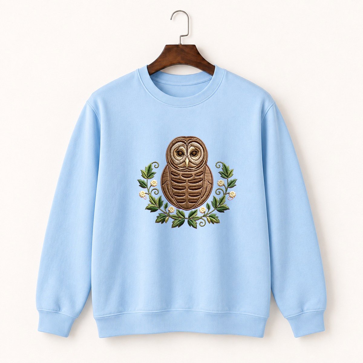 Barred Owl Crewneck Sweatshirt 1